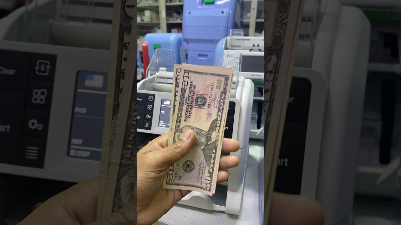 Ribao 165E Testing counterfeit #currency #banknotes #counterfeitnote #machine