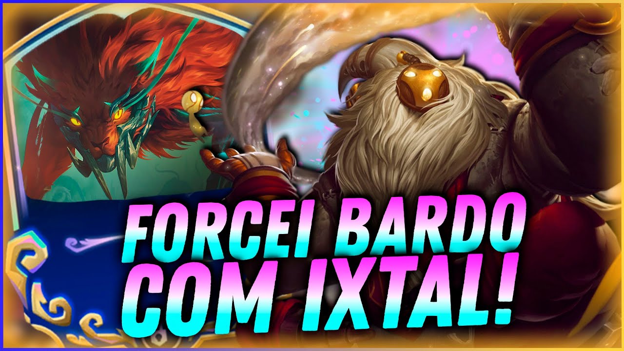 FORCEI UM BARDO COM IXTAL E APRONTEI ISSO... | Teamfight Tactics 