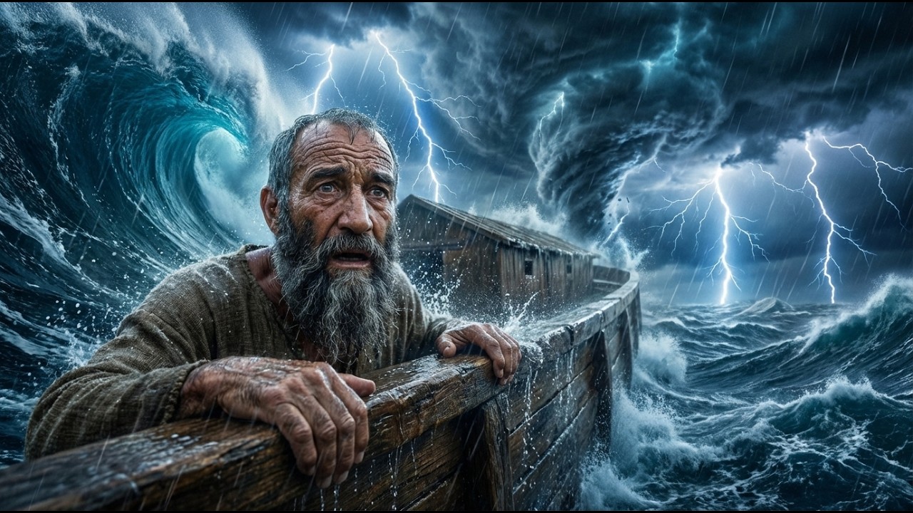 The Day God Reset The World | The Noah Flood Story | Story of The Great Flood | Cinematic #bible
