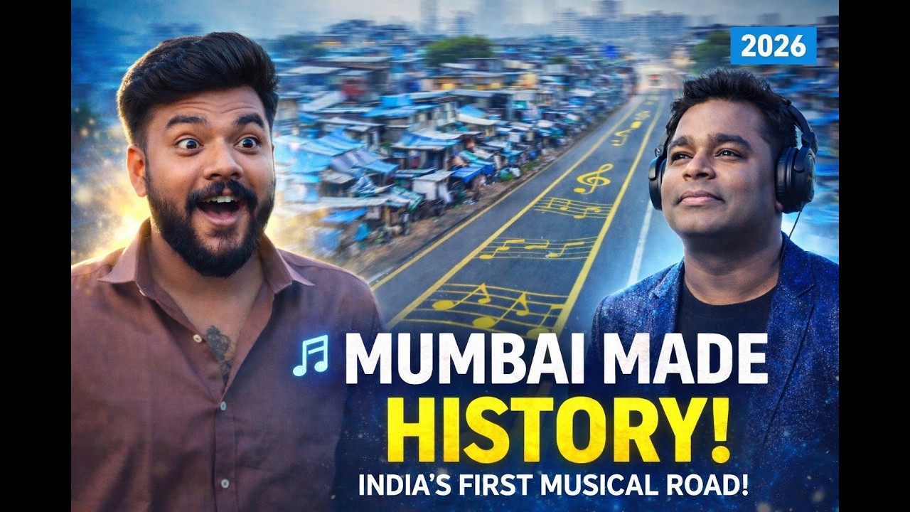 India&rsquo;s First Musical Road in Mumbai 🇮🇳 | How It Works?