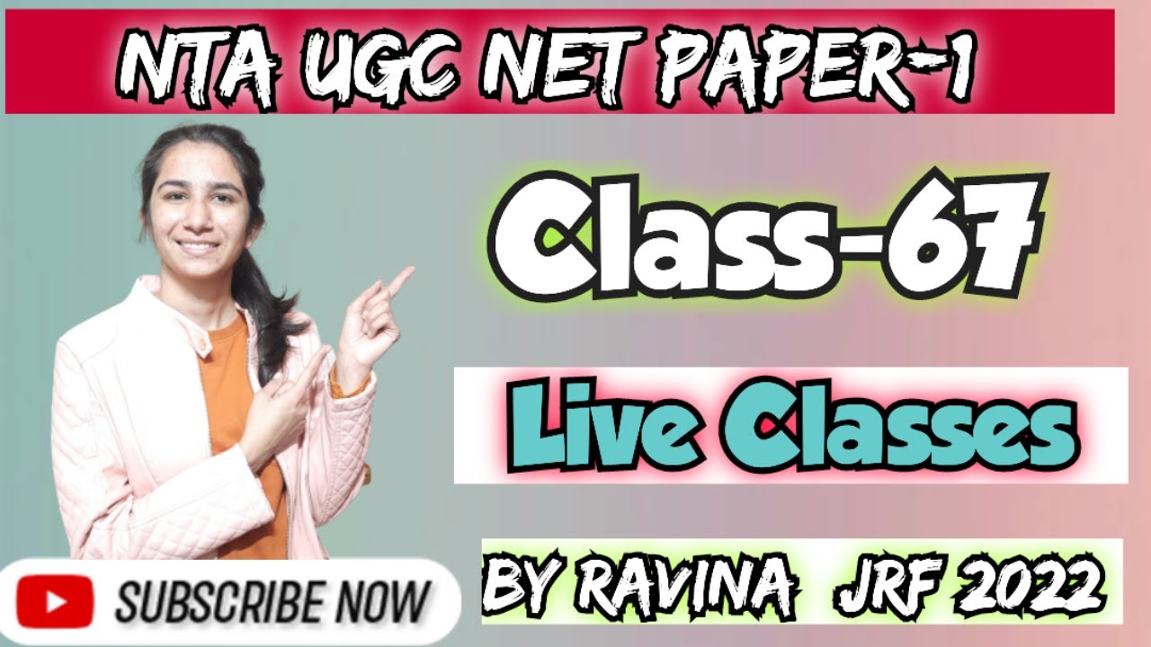 Class-67 NET Paper-1 Unit-5 PYQs Mathematical Reasoning & Aptitude By Ravina @InculcateLearning