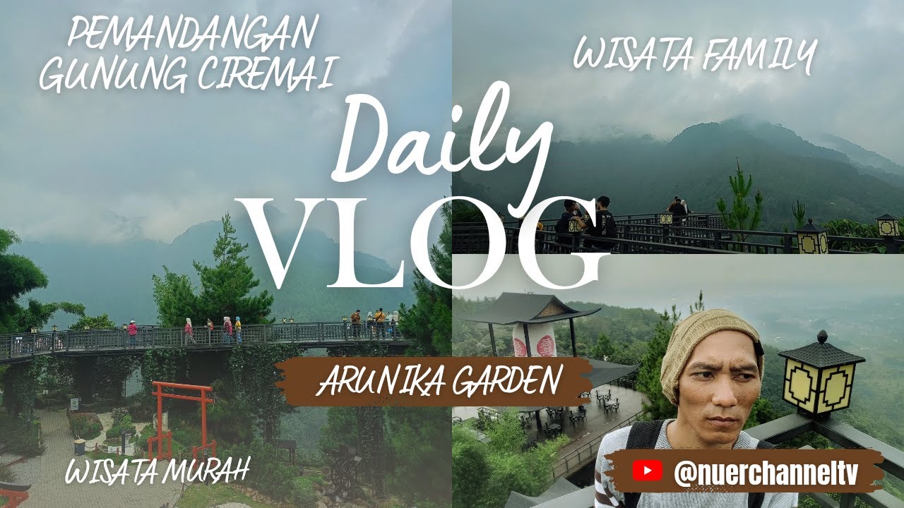 Arunika garden Kuningan Jawa Barat wisata murah pemandangan gunung Ciremai #wisatakuningan #arunika