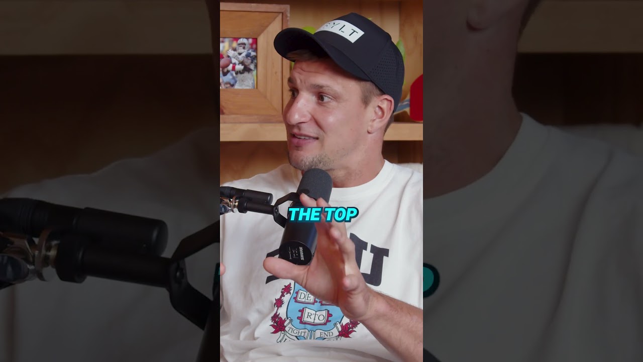 Gronk on the comparisons to Travis Kelce!