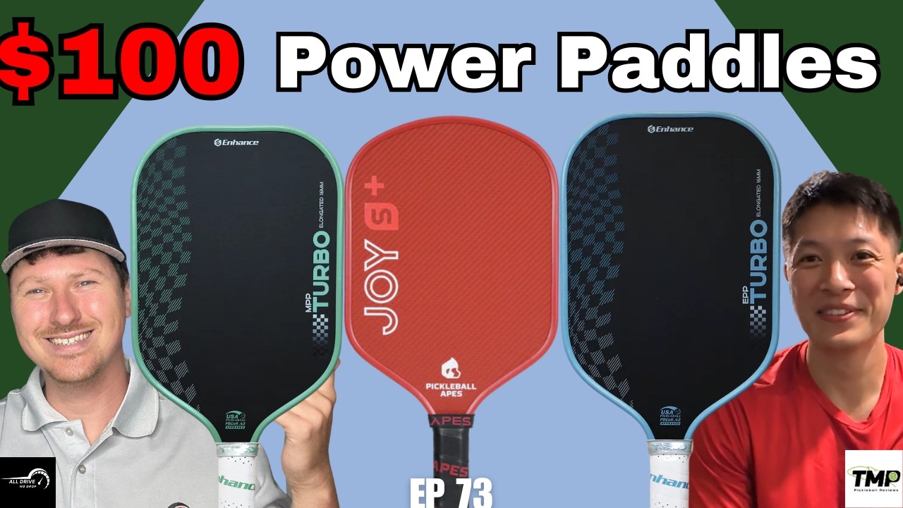 New $100 Power Pickleball Paddles and Friday Aura Pro