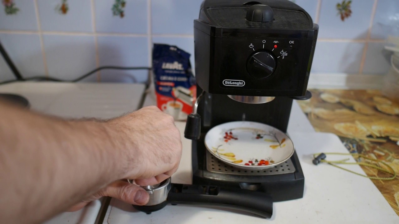 Кофеварка De'Longhi EC 145 .. EC 155 что делать если слабая пенка .. крема.. и кофе горчит.