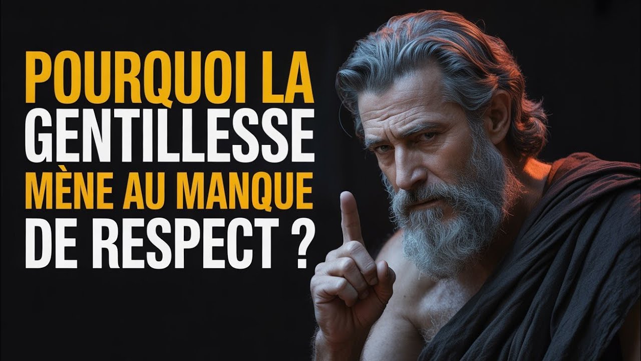 Peut-être que la bonté te laissera en paix, ne les aide pas ! Stoïcisme