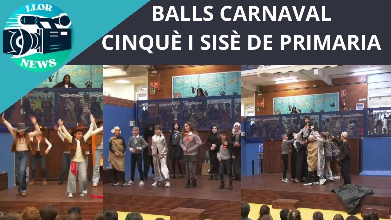 Balls i comparses del Carnaval 2026, curs 25/26 - Cinquè i sisè de primària