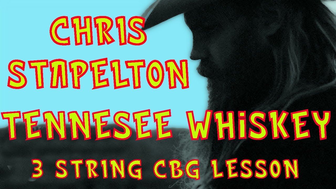 Tennessee Whiskey 3 String Beginner Cigar Box Guitar Lesson #cigarboxguitarlesson #CBG