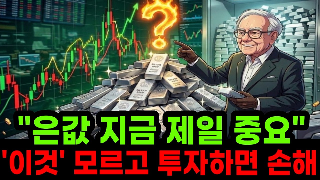 &ldquo;혼돈의 은값 지금 제일 중요&rdquo; 앞으로 은가격 &lsquo;이것&rsquo;이 결정하는 이유