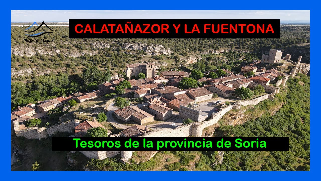 CALATAÑAZOR  y LA FUENTONA DE MURIEL. ➡️  Tesoros de la provincia de Soria ❤️