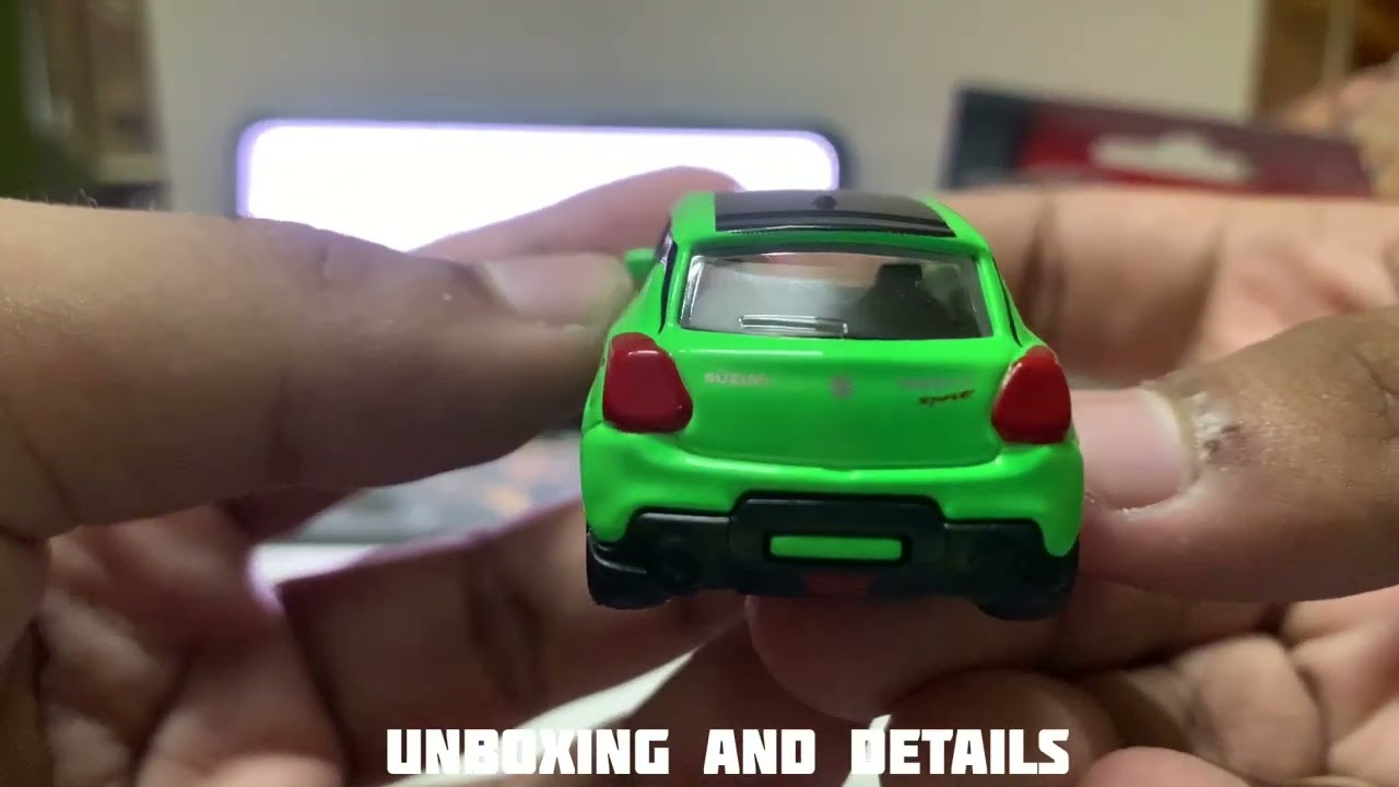 Maruti Suzuki Swift sports unboxing majorette 