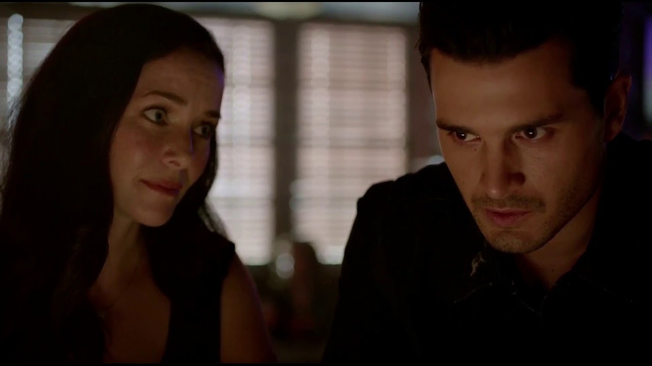 Enzo and Lily scenes
