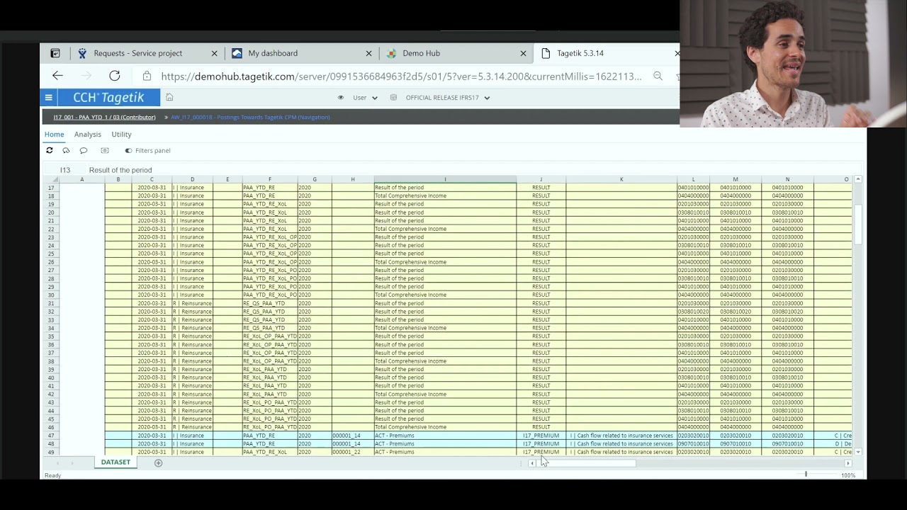 5 minute IFRS17 demo of CCH Tagetik Starter Kit