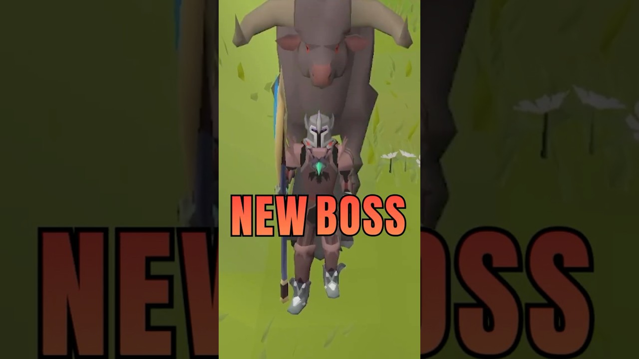 NEW Cow Boss is INSANE on OSRS #runescape #osrs #oldschoolrunescape