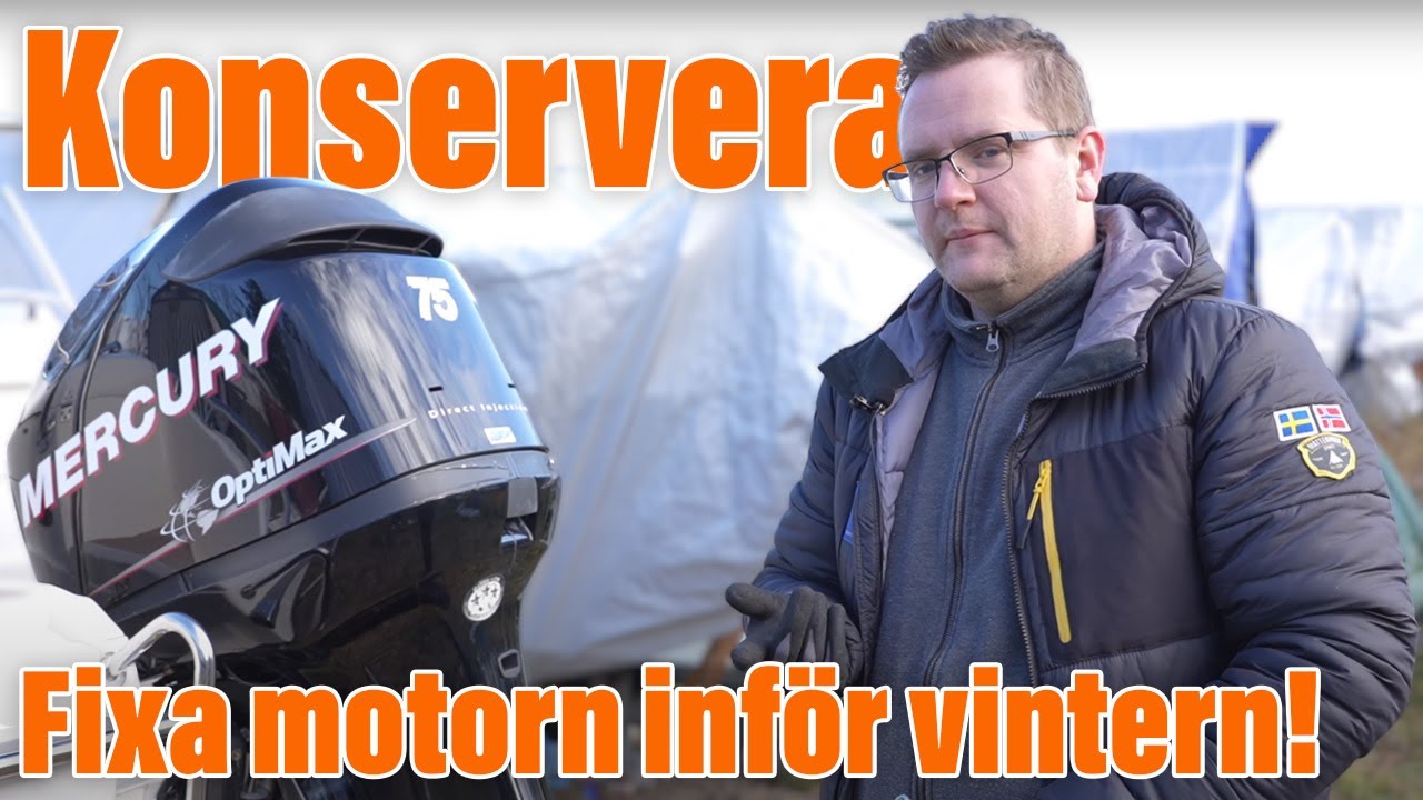 Steg-för-steg Vinterkonservering av utombordare