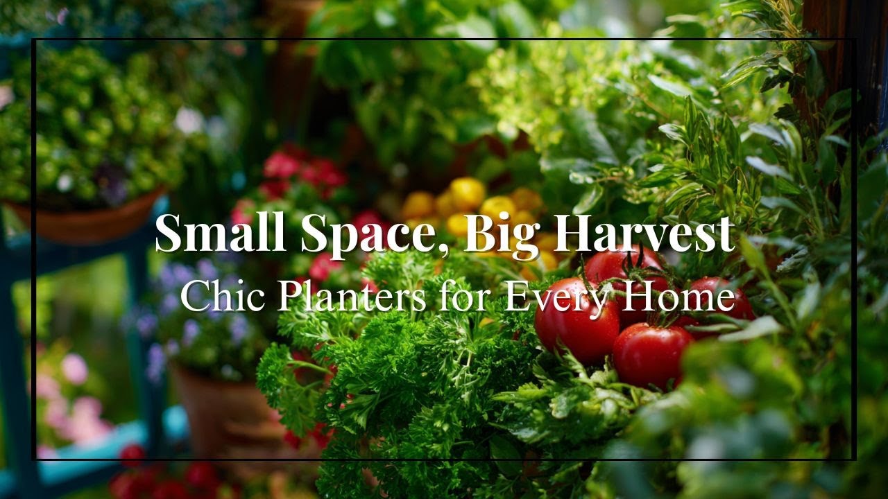 Edible Garden Layout Ideas   Stylish Raised Beds & Herb Planters for Productive Home Spaces