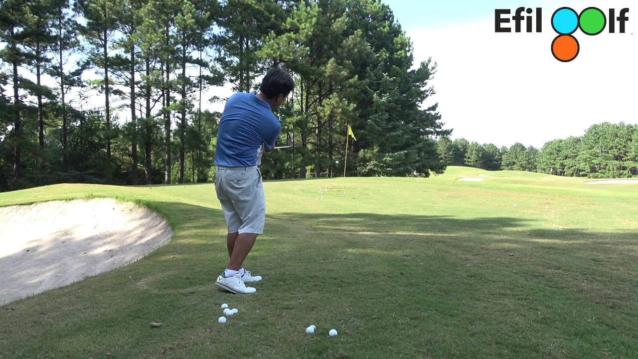 高尔夫球 切杆教学4
