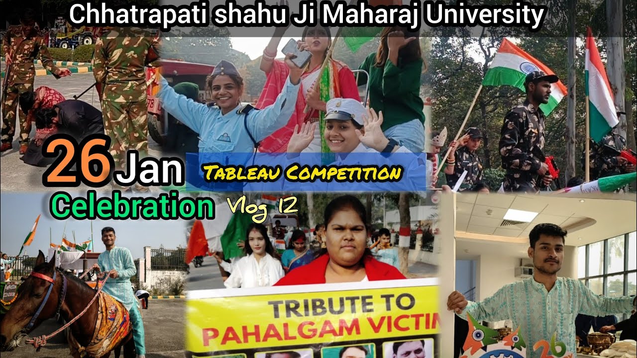 Republic Day Celebration 2026 at #CSJMU #Kanpur | 26 January University #Vlog #aryan #republic day 