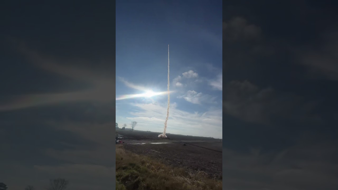High Power Rocket Launch #engineering #rocket #stem #space
