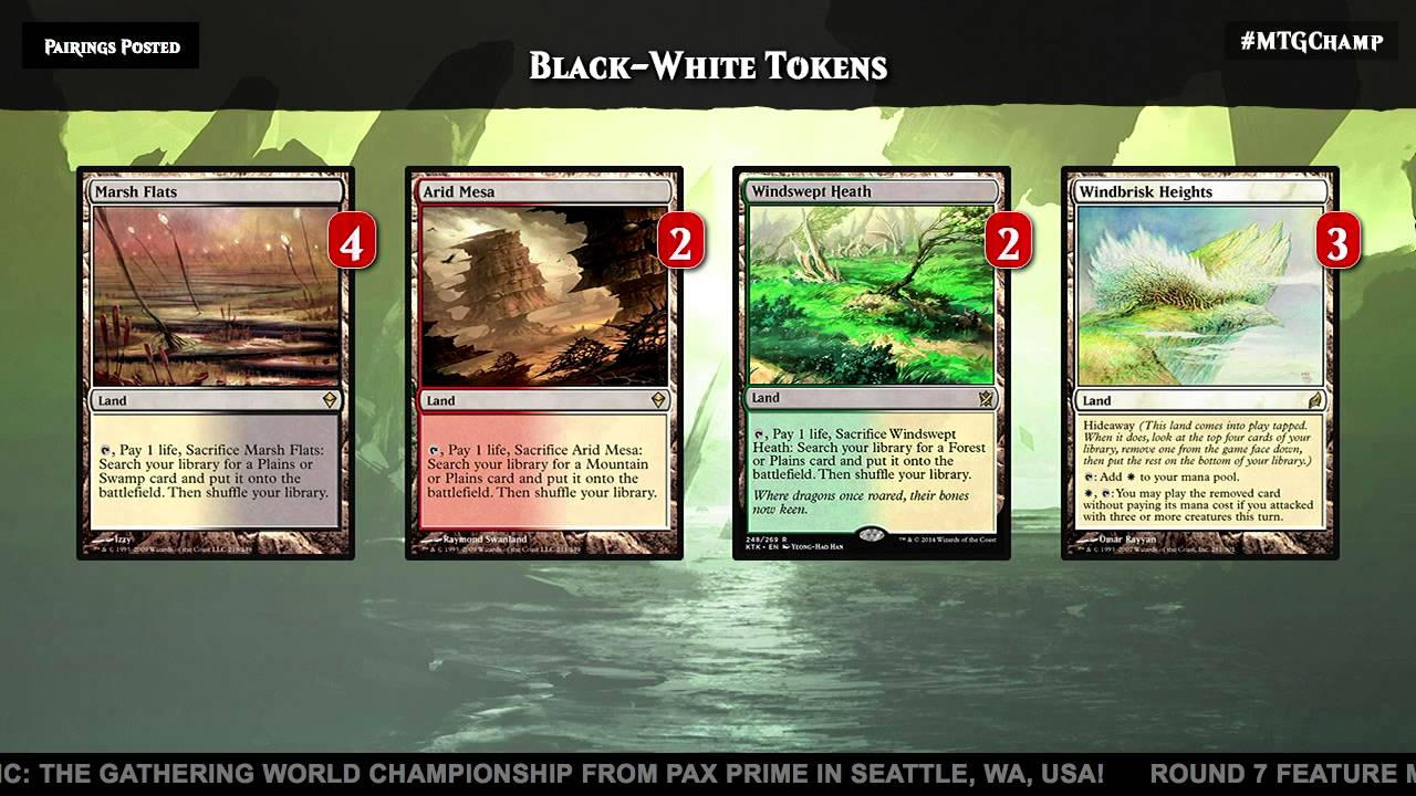2015 Magic World Championship Deck Tech: White-Black Tokens with Eric Froehlich