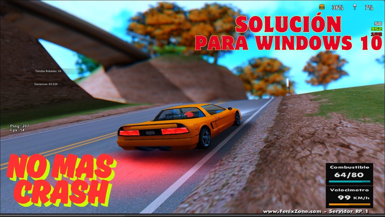 Solución error crash de ENB series en windows 8/10/11 Gta Samp 2025