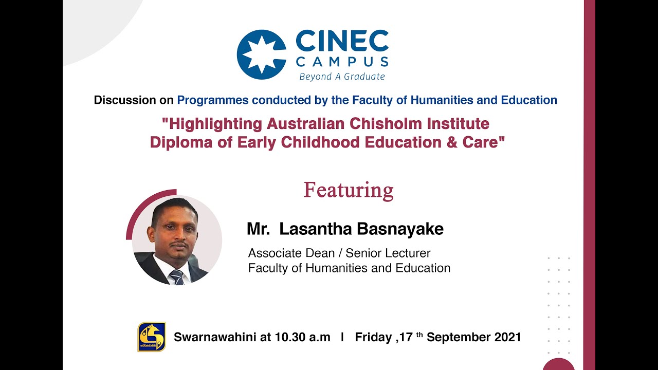 Teaching Diploma Programmes Conduced at CINEC Campus