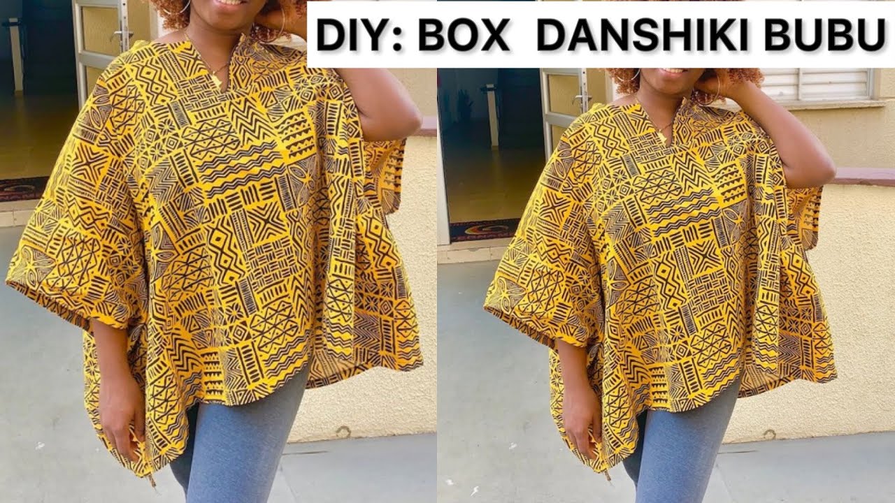 How to Cut and sew a Box BUBU/DANSHIKI Top.