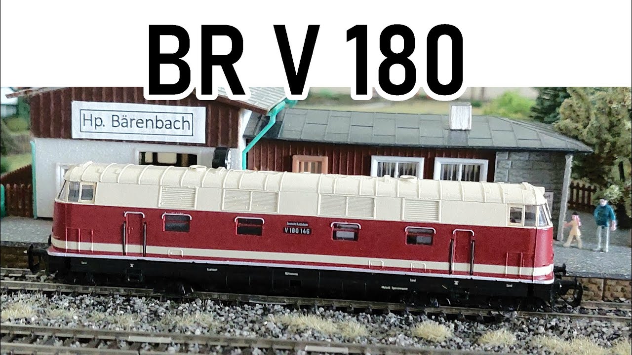 DR BR V 180 | BR 118  -  Spur TT  -  Modell und Wirklichkeit