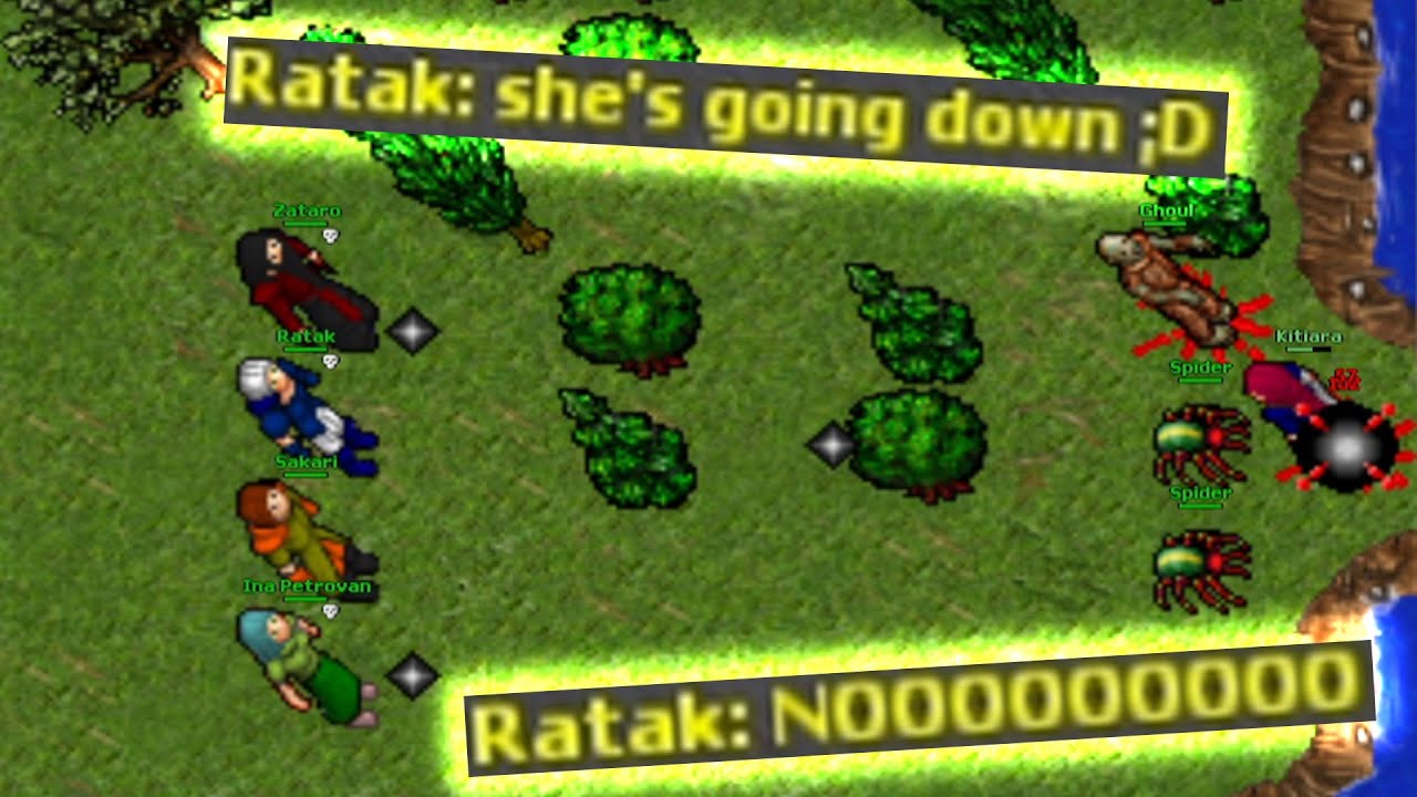 (PK) Utamo Vita used in right time! (Antica 2006 - RL Tibia 7.6) Kitiara