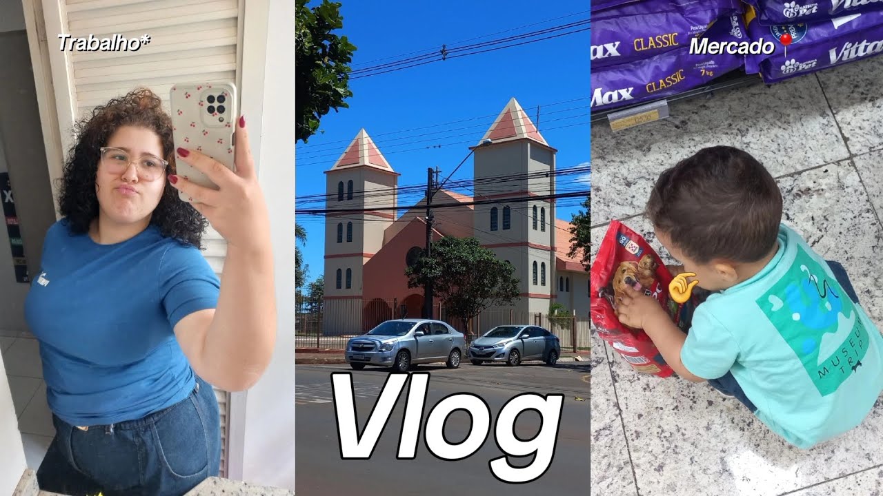 Vlog: umboxing (camiseta SKZ), daily (faculdade e trabalho), passeio e etc...