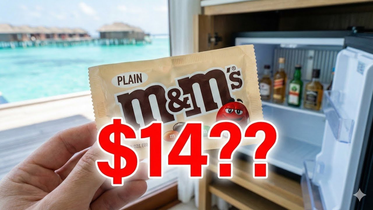 M&M's за 14 долларов?! Безумные цены на мини-бары на Мальдивах