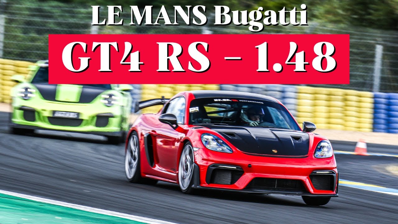 Porsche GT4 RS - 1.48.06 Le Mans Bugatti Circuit - 02.03.2025 JournéeCircuit.fr - 718 Cayman