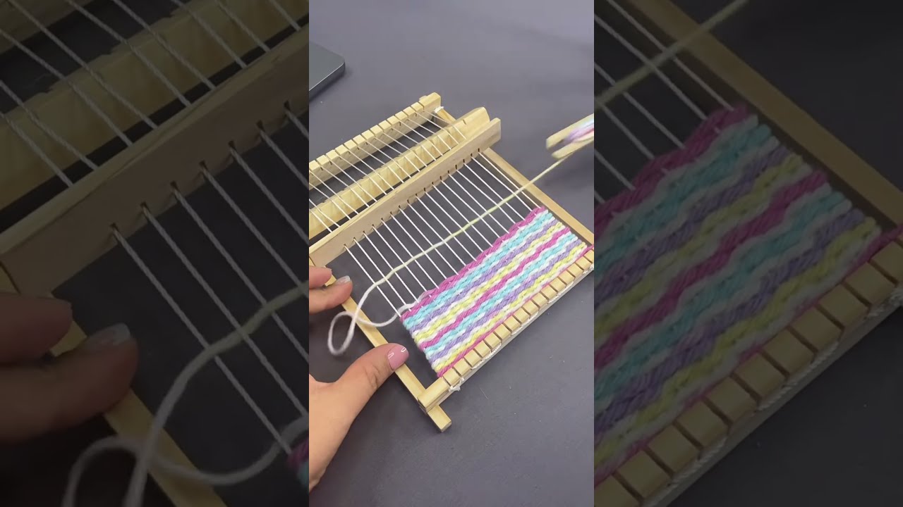 Hand Weaving Set #sewing #sew #diysewing #diy #craft #crafts #weaving #weavingloom #weavingart