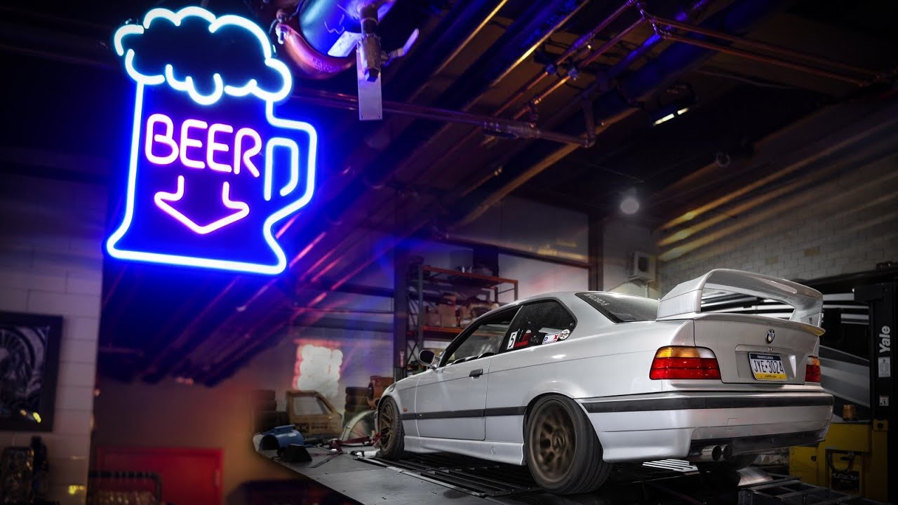 E36 M3 Hits DYNO DAY | Gears & Beers