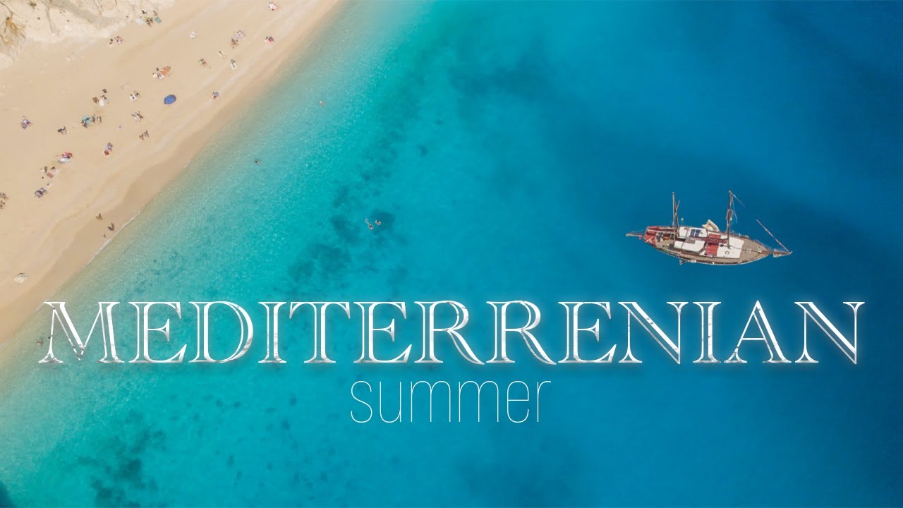 MEDITERRENIAN SUMMER 4K | SOUTHWESTERN TURKEY WITH RELAXING PIANO MUSIC