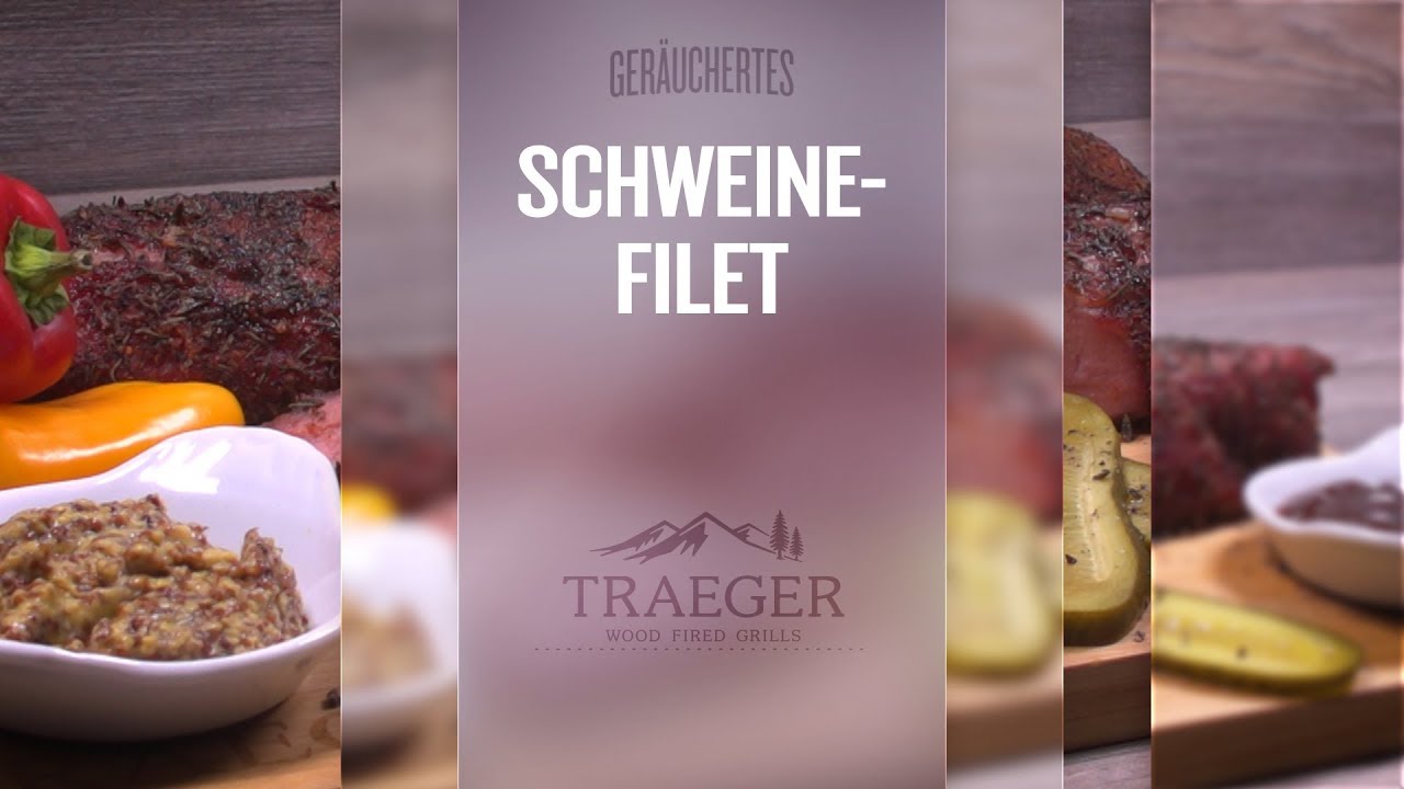 Geräuchertes Schweinefilet vom Traeger Pellet Grill