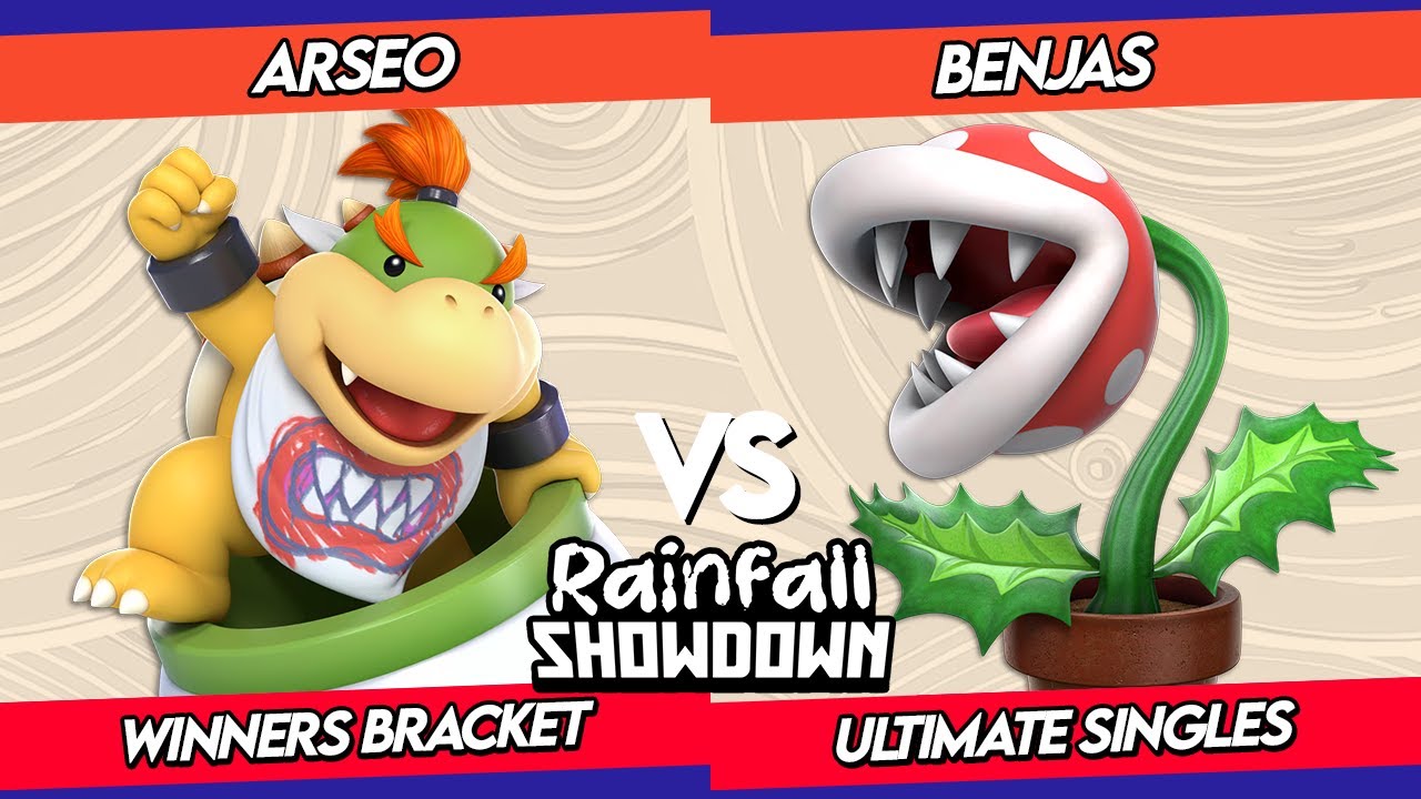 Rainfall S. Winners Bracket | Arseo (Bowser Jr.) VS Benjas (Planta Piraña) Smash Ultimate - SBBU AQP