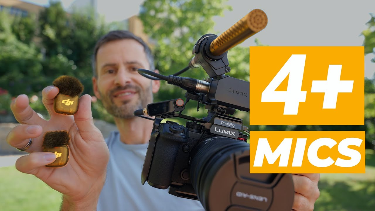 Lumix S1 II and XLR2 adapter - Record 4 or more tracks with timecode