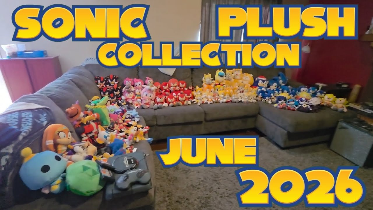 КОЛЛЕКЦИЯ ПЛЮШЕВЫХ ИГРУШЕК SONIC ИЮНЬ 2026