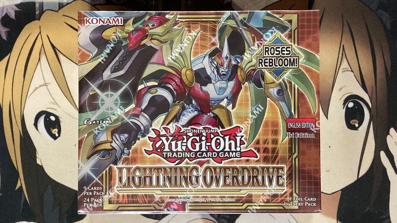Opening My Lightning Overdrive Yugioh Booster Box TCG