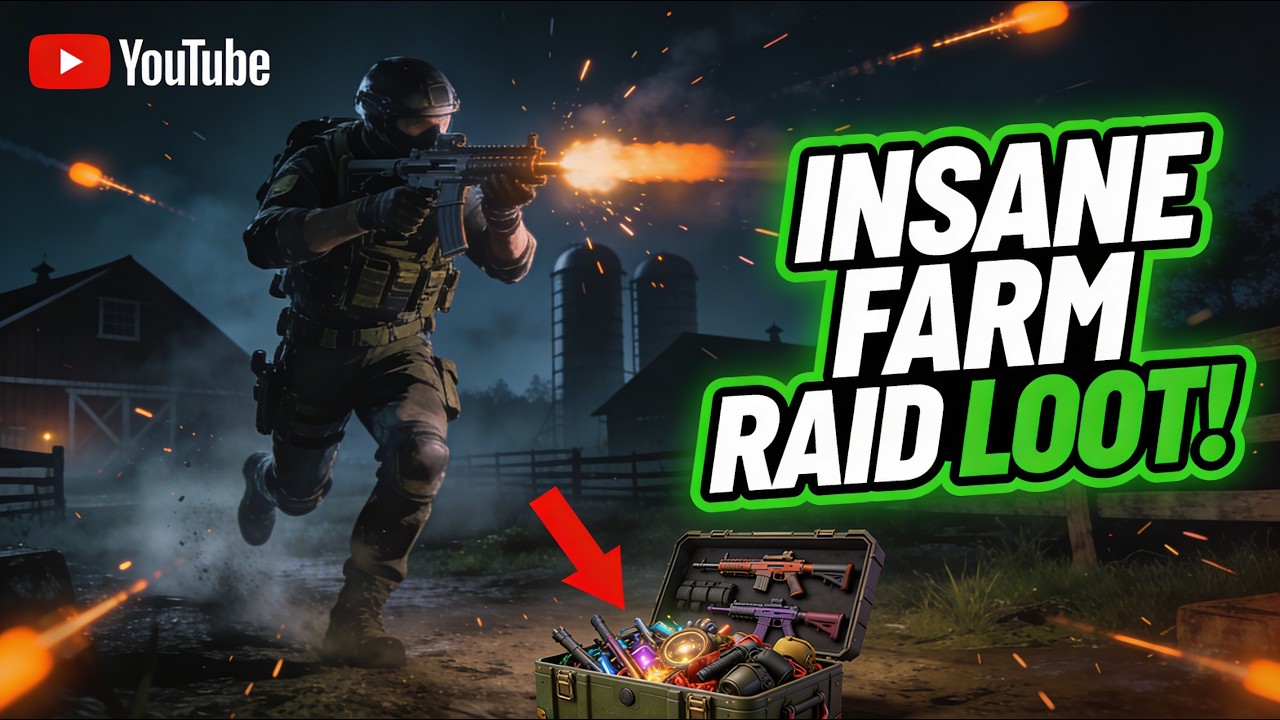 INSANE FARM RAID LOOT in Arena Breakout: Infinite (You Won’t Believe This Run!)