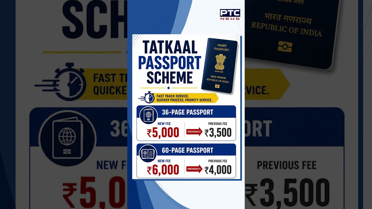 The Government has revised passport application fees, making fresh passports, reissue and Tatkal...