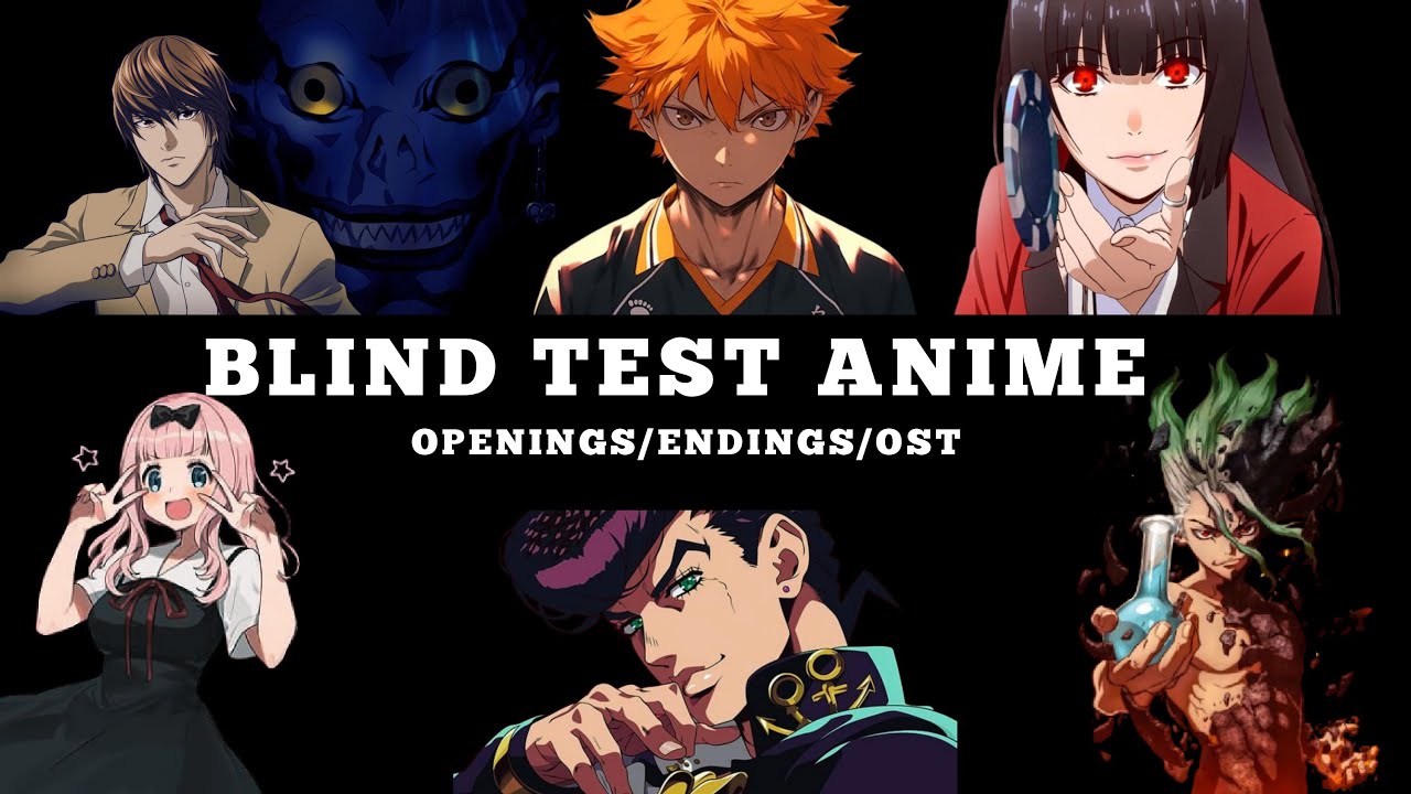 BLIND TEST ANIME - 50 EXTRAITS (OPENINGS/ENDINGS/OST)