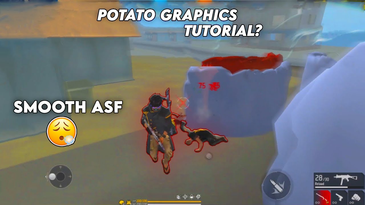 HOW TO APPLY POTATO GRAPHICS IN FREE FIRE 🥔🔥 (Emulator)
