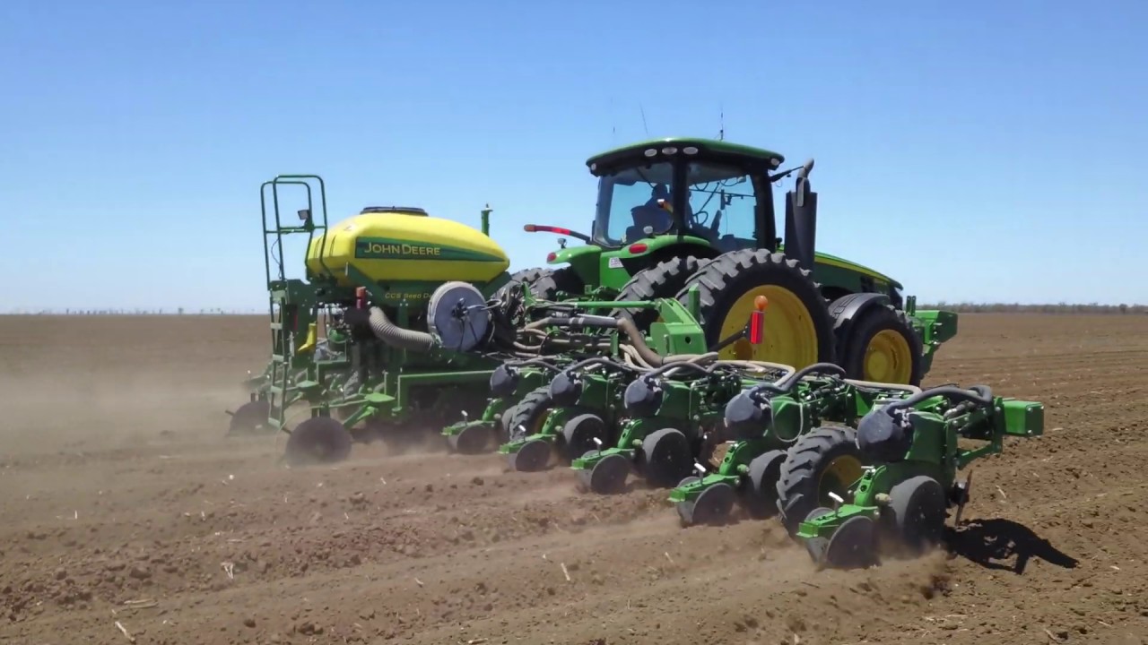 Saunders Farming - Cotton Planting 2019 (ft, JD 8245r & Exactemerge 1725)