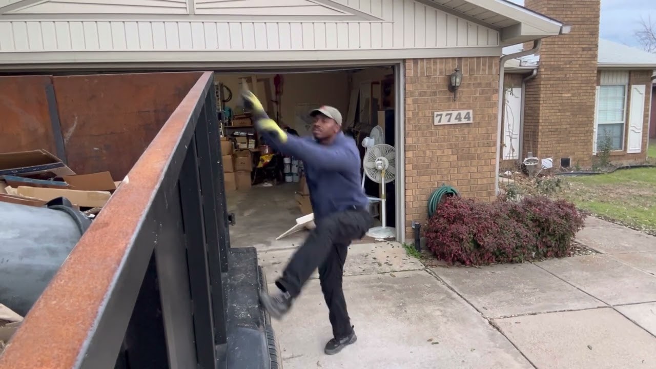 Garage cleanout in Fort Worth, Texas!!
