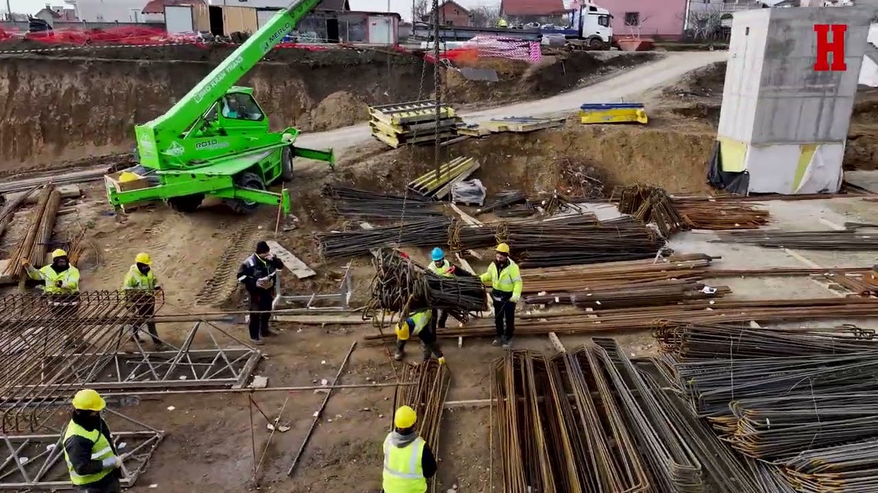 Ovako izgleda izgradnja pruge koja će povezivati aerodrom sa centrom i nacionalnim stadionom