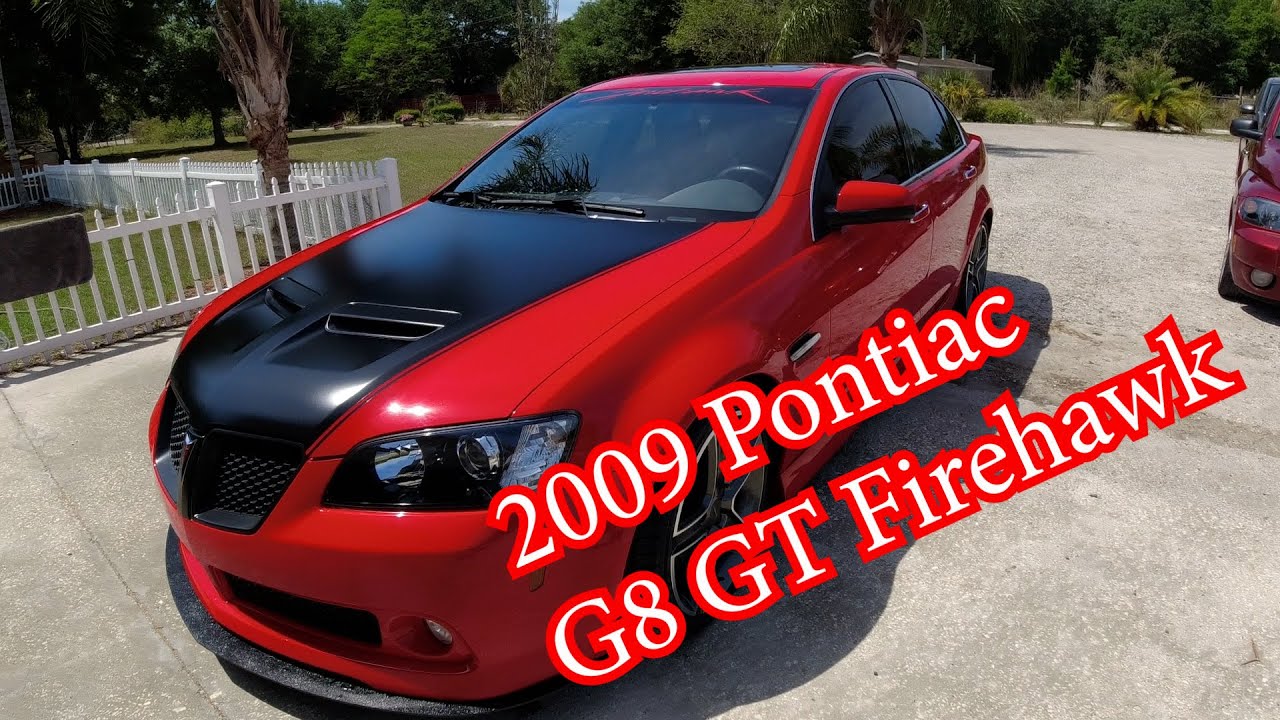 2009 Pontiac G8 GT Firehawk. One of 20 made. The best Firehawk ever made?