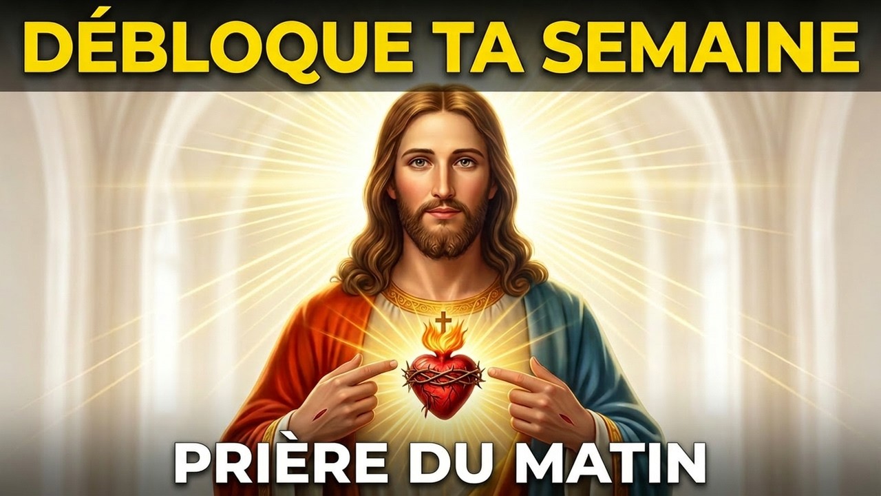 ✝️ PRIÈRE DU MATIN : Ouvre les Portes de Ma Semaine (10 min) | CARÊME