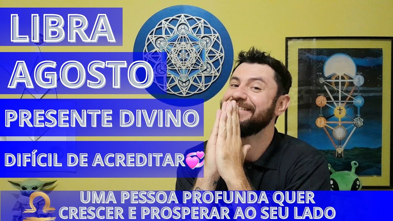 ♎LIBRA-PRESENTE DIVINO! UMA PESSOA PROFUNDA QUER CRESCER E PROSPERAR AO SEU LADO! DIFÍCIL ACREDITAR💞